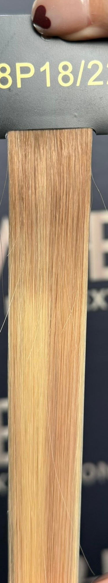 Halo extension 100% cheveux naturels #T8P18/22