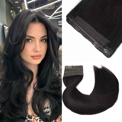 Halo extension 100% cheveux naturels #1