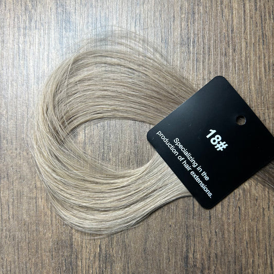 extensions adhésives balayage miel cheveux naturels russes 10A HairBlowPro reflets chauds volume