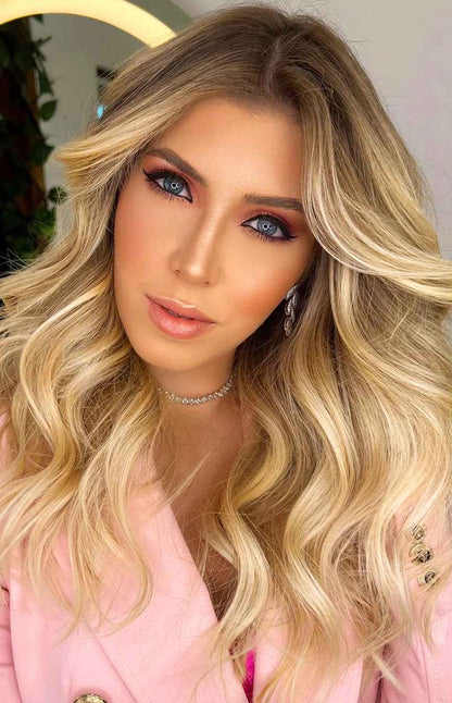 Halo extension 100% cheveux naturels #T8P18/22