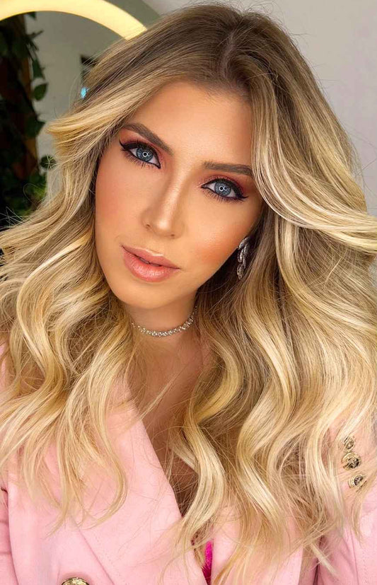 Halo extension 100% cheveux naturels #T8P18/22