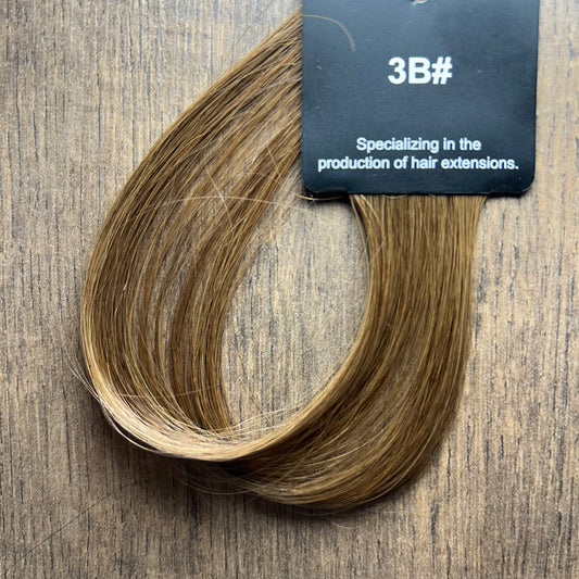 extensions adhésives brun chaud cheveux naturels russes 10A HairBlowPro éclat volume texture douce