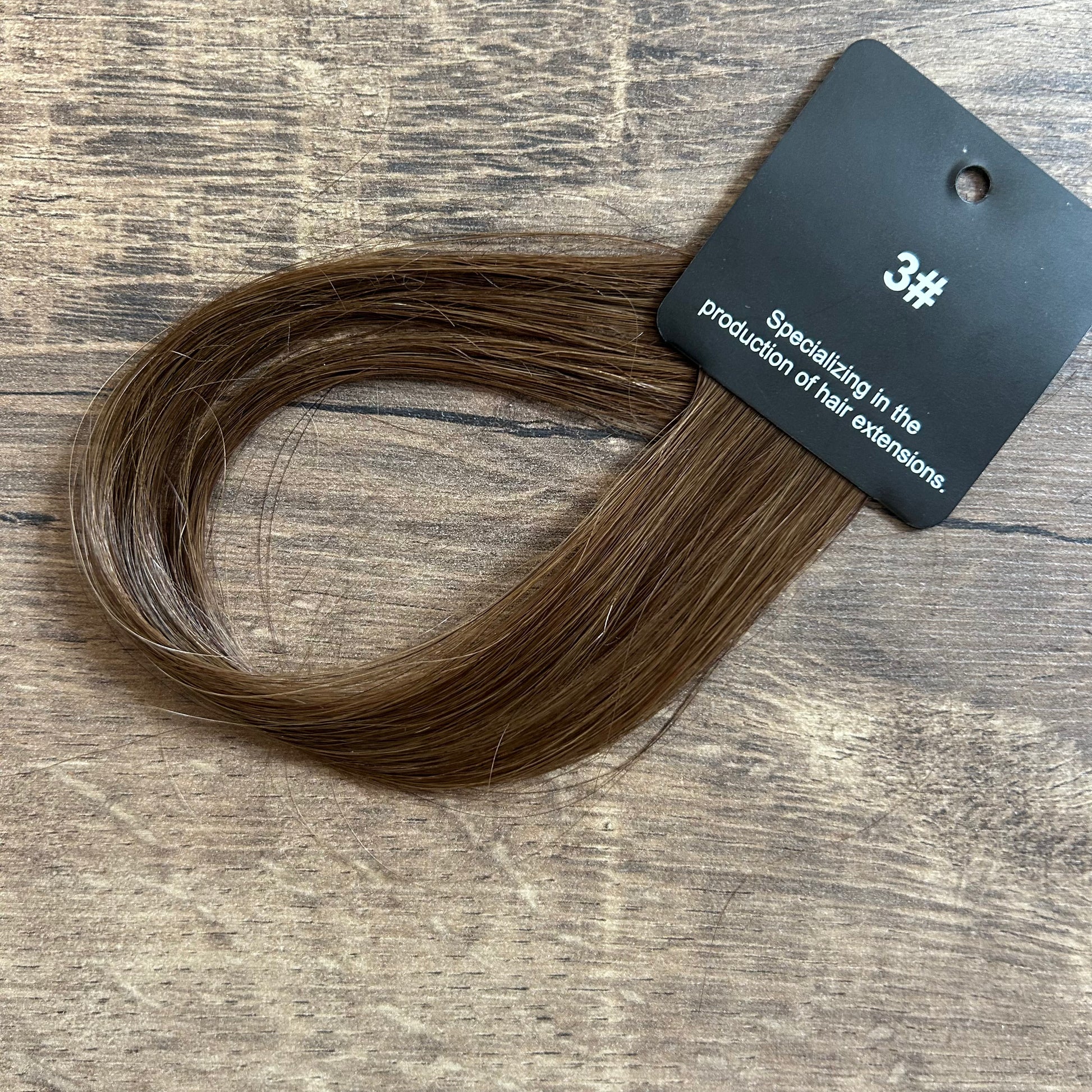 extensions adhésives châtain moyen cheveux naturels russes 10A HairBlowPro brillance densité naturelle