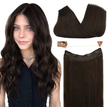 Halo extension 100% cheveux naturels #2