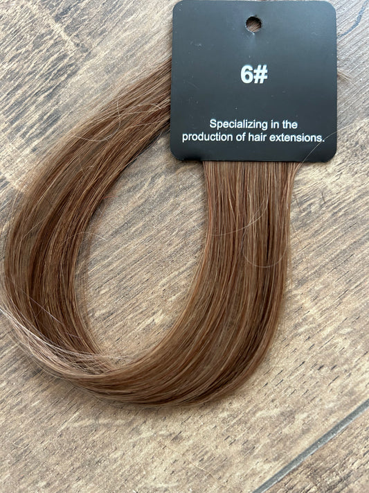 extensions adhésives chocolat cheveux naturels russes 10A HairBlowPro brillance profondeur éclat