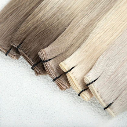Extensions Weft Tissage cheveux naturel Blond #22