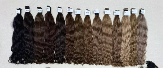 Option cheveux bouclés