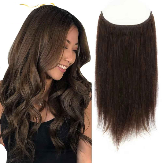 Halo extension 100% cheveux naturels #4A